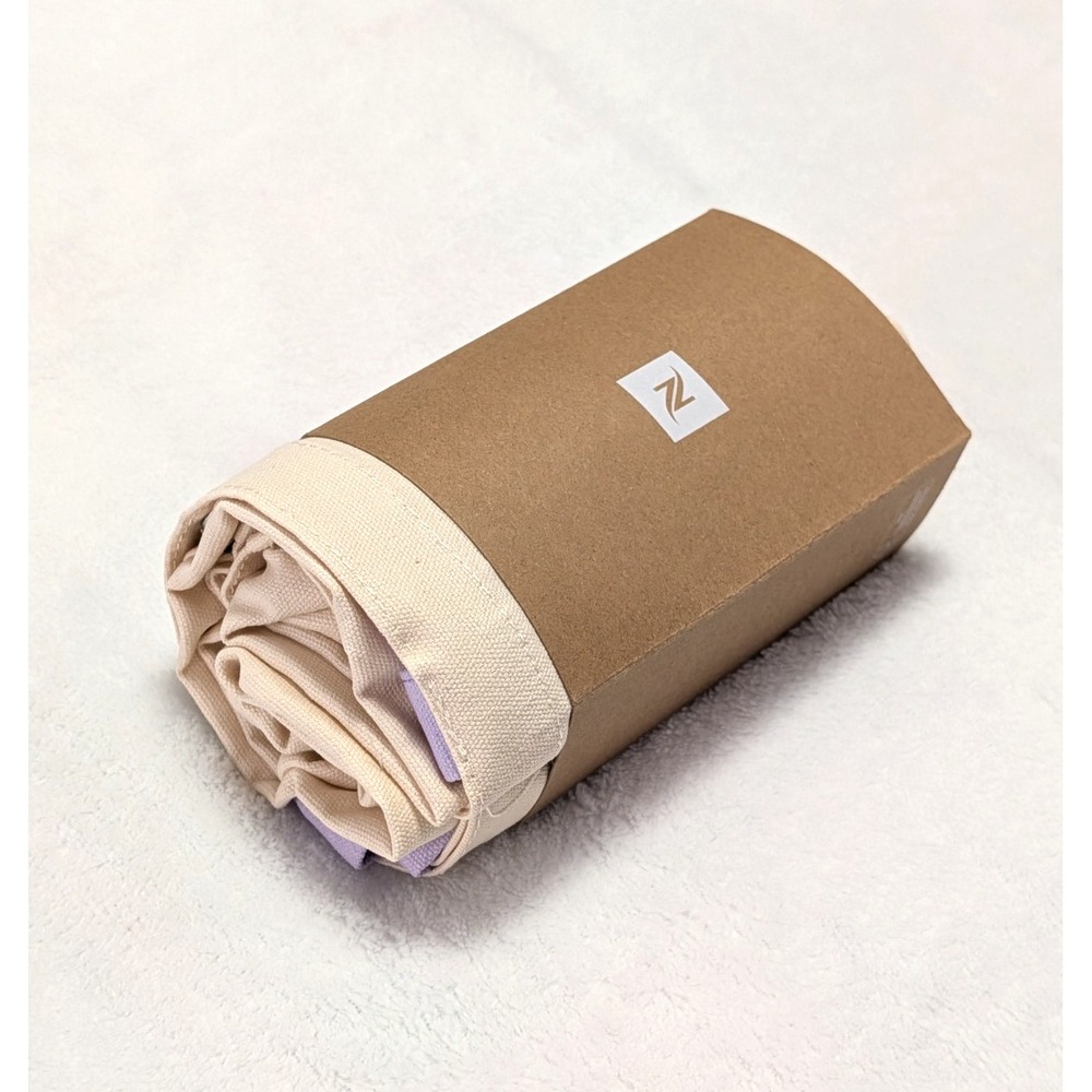 Nespresso Tote 2026 Bag Limited Edition Cream & Lavender . 100% cotton. +Pockets - Picture 5 of 6